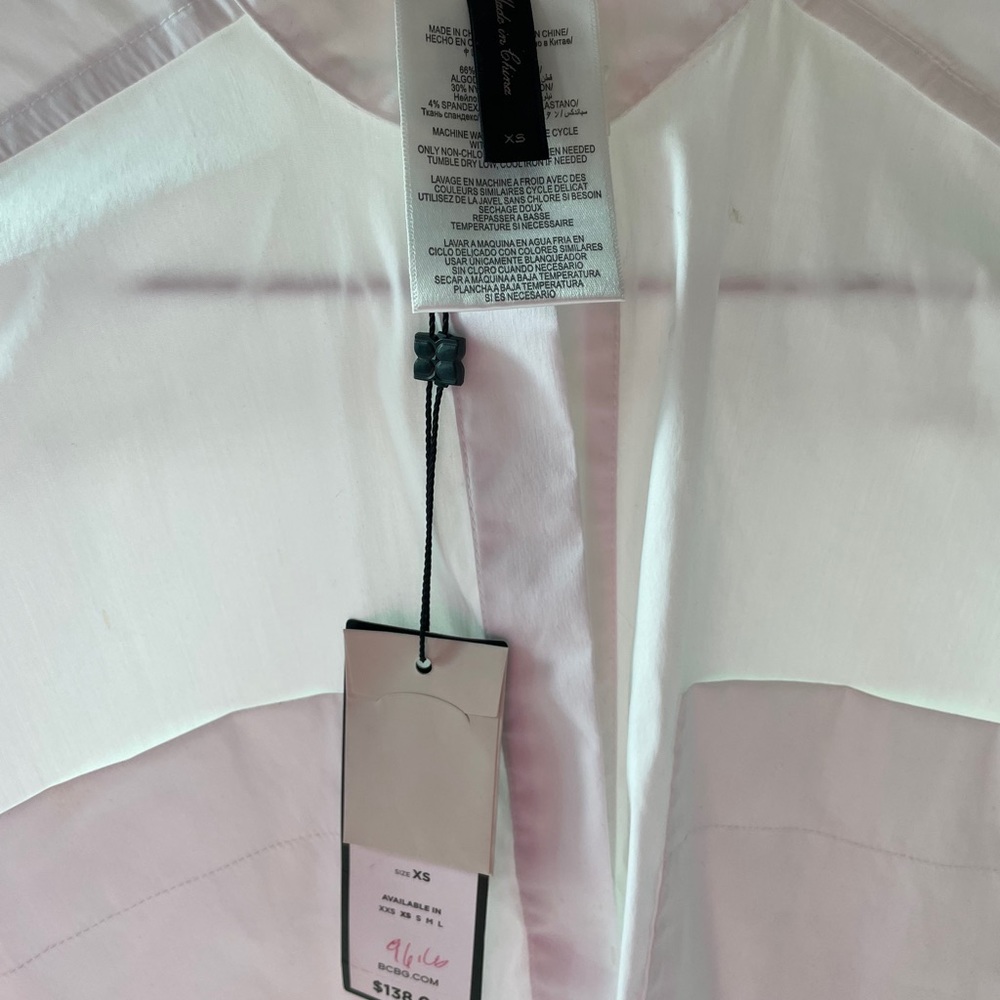 Bcbgmaxazria cropped shirt - Picture 4 of 6